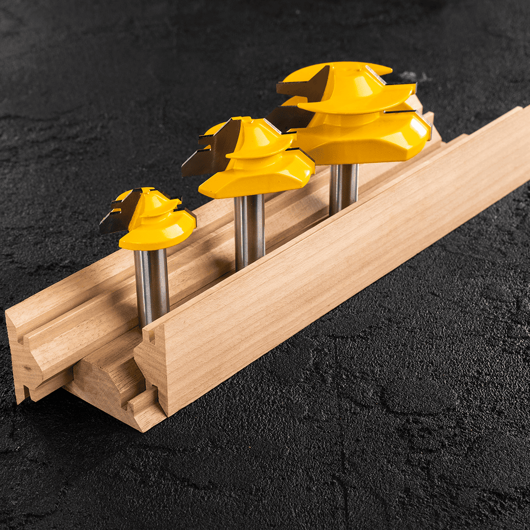 PROMASTERTOOL™ 45° Lock Miter Router Bit - 1/2" Shank