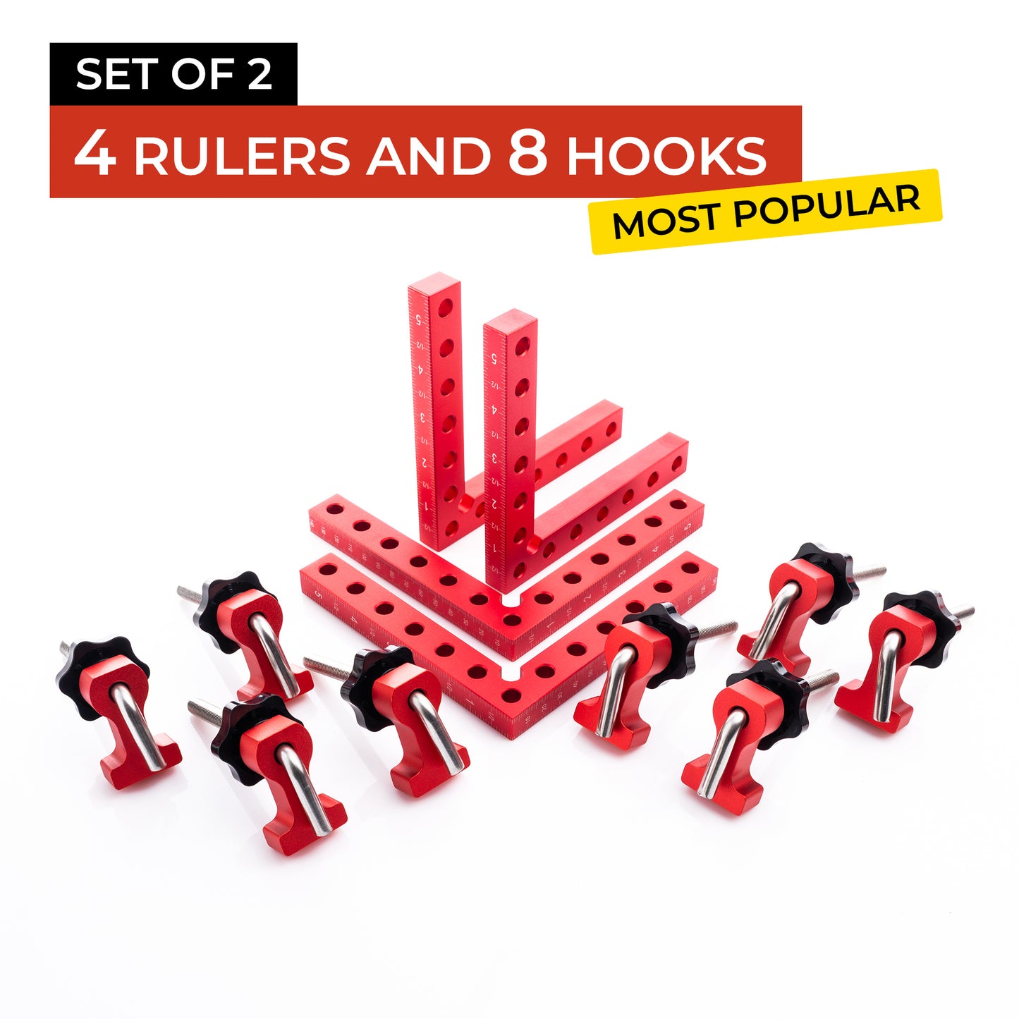 PROMASTERTOOL™ 90° Precision Clamping Squares