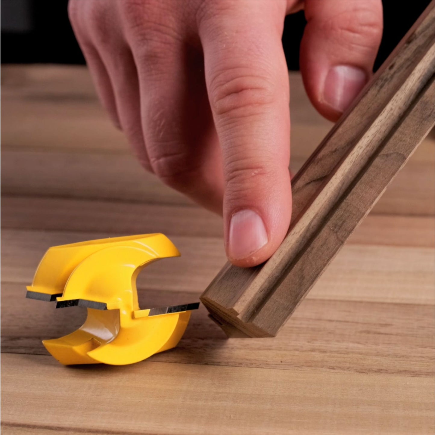 PROMASTERTOOL™ 45° Lock Miter Router Bit - 1/4" Shank