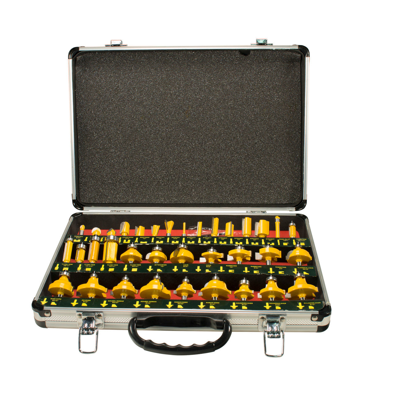 PROMASTERTOOL™ Router Bit Set - 1/4" Shank