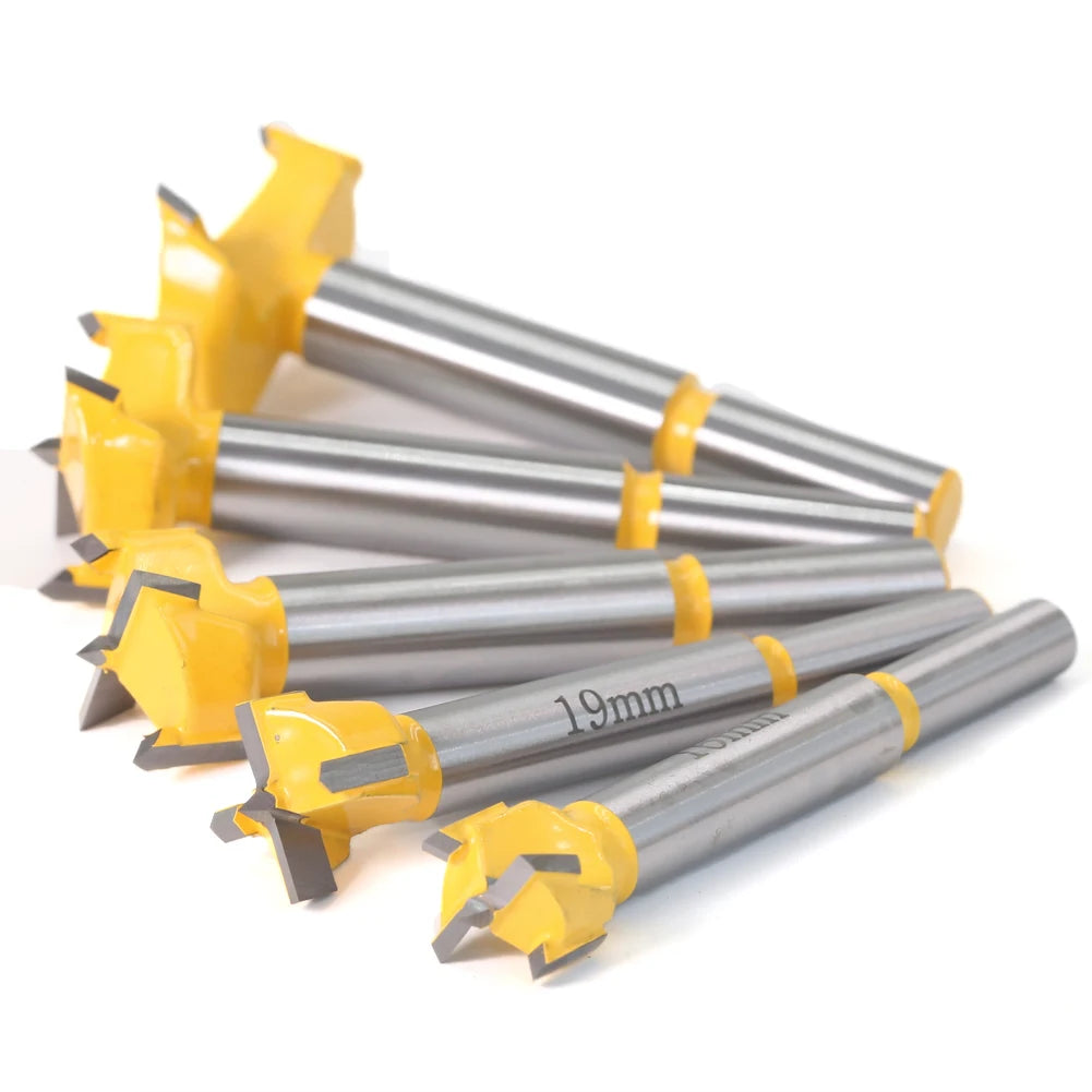PROMASTERTOOL™ 5 Piece Forstner Drill Bit Set