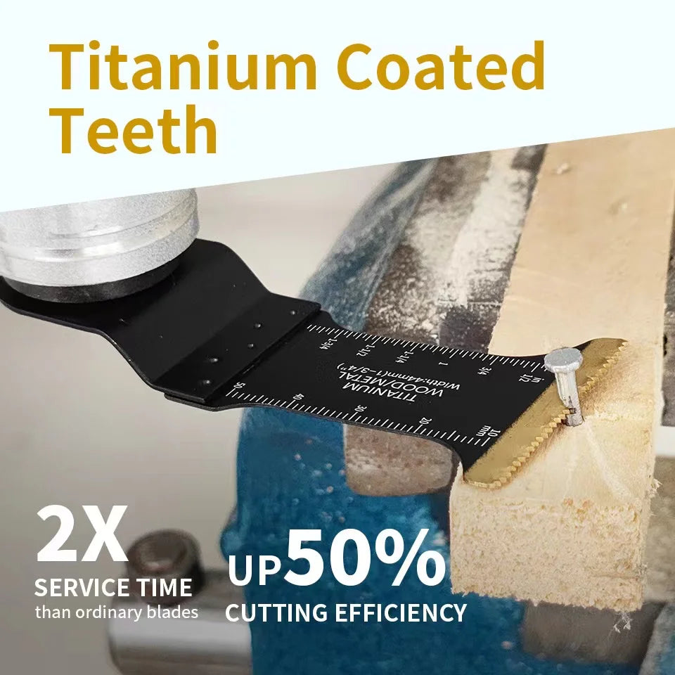 PROMASTERTOOL™ Titanium Oscillating Saw Blades Kits