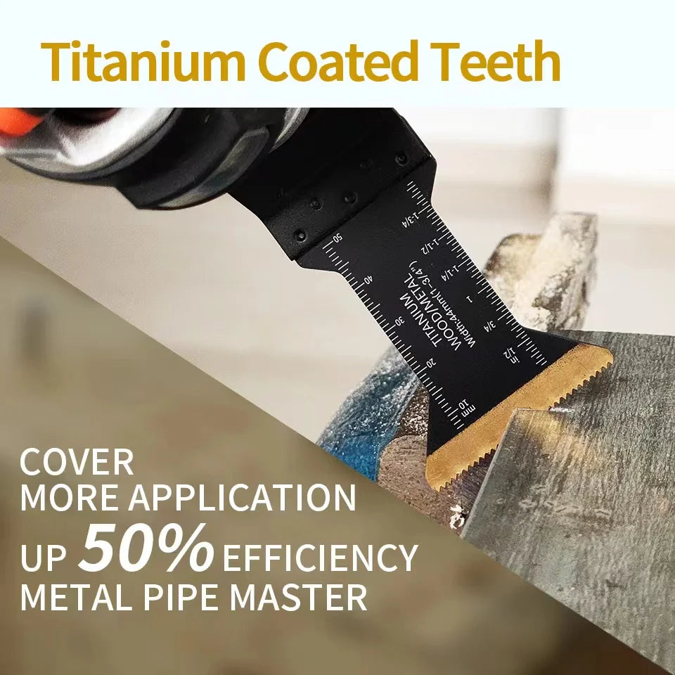 PROMASTERTOOL™ Titanium Oscillating Saw Blades Kits