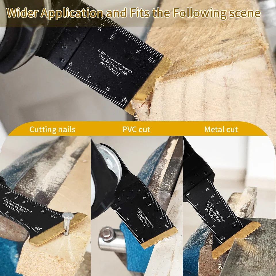 PROMASTERTOOL™ Titanium Oscillating Saw Blades Kits