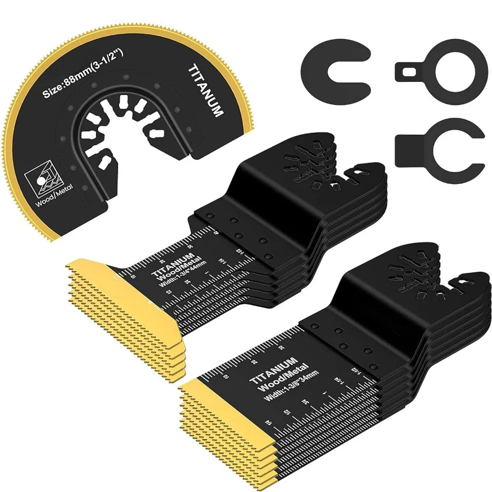 PROMASTERTOOL™ Titanium Oscillating Saw Blades Kits