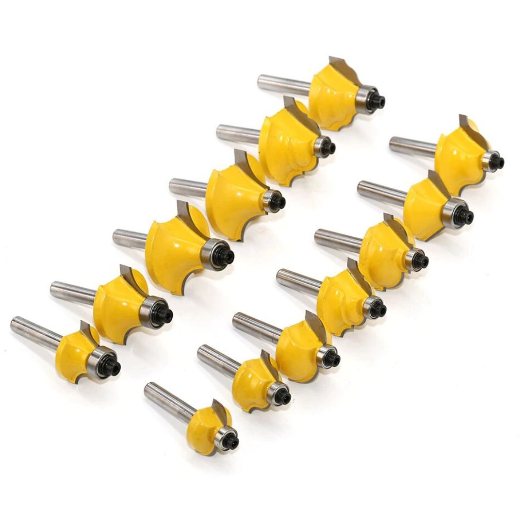 PROMASTERTOOL™ Router Bit Set - 1/4" Shank