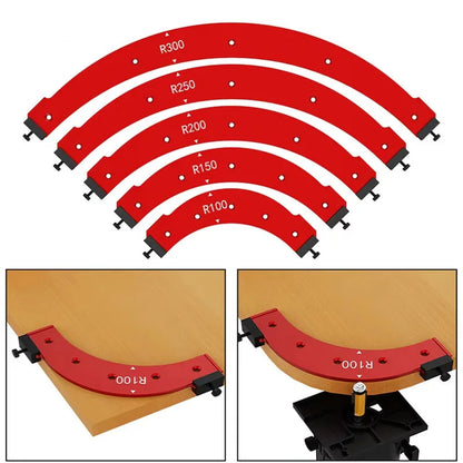 PROMASTERTOOL™ 5-Piece Radius Corner Jig Set