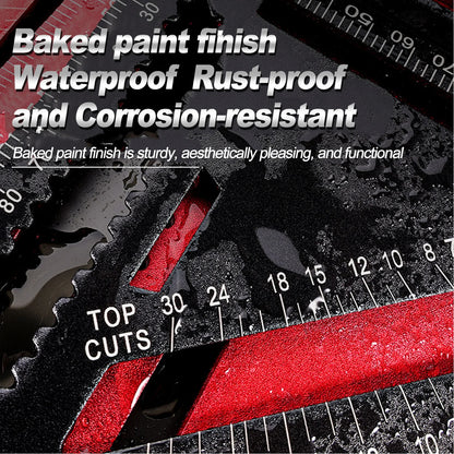 PROMASTERTOOL™ Precision Triangle Ruler – Aluminum Alloy Angle & Layout Gauge