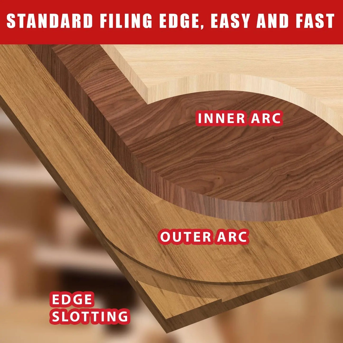 PROMASTERTOOL™ 5-Piece Radius Corner Jig Set