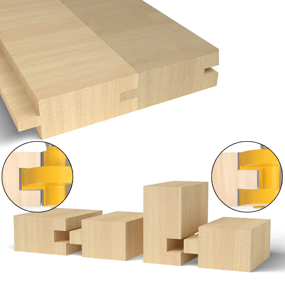 PROMASTERTOOL™ Tongue＆Groove Assembles Cover 1-1/2 Router Bit