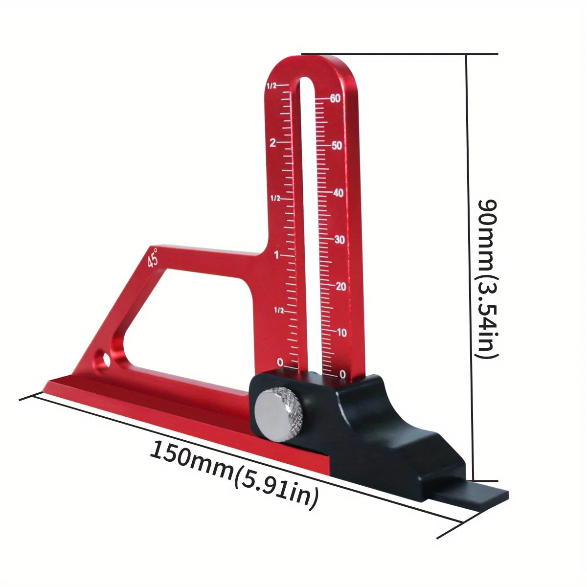 PROMASTERTOOL™ Adjustable Table Saw Depth Gauge