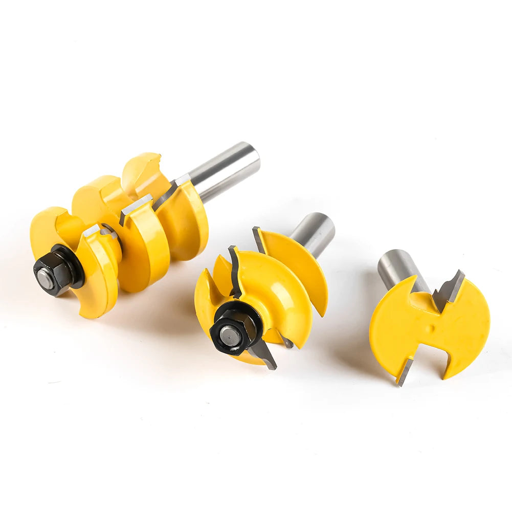 PROMASTERTOOL™ Ogee Matched Interior Door Router Bit Set 1/2" Shank