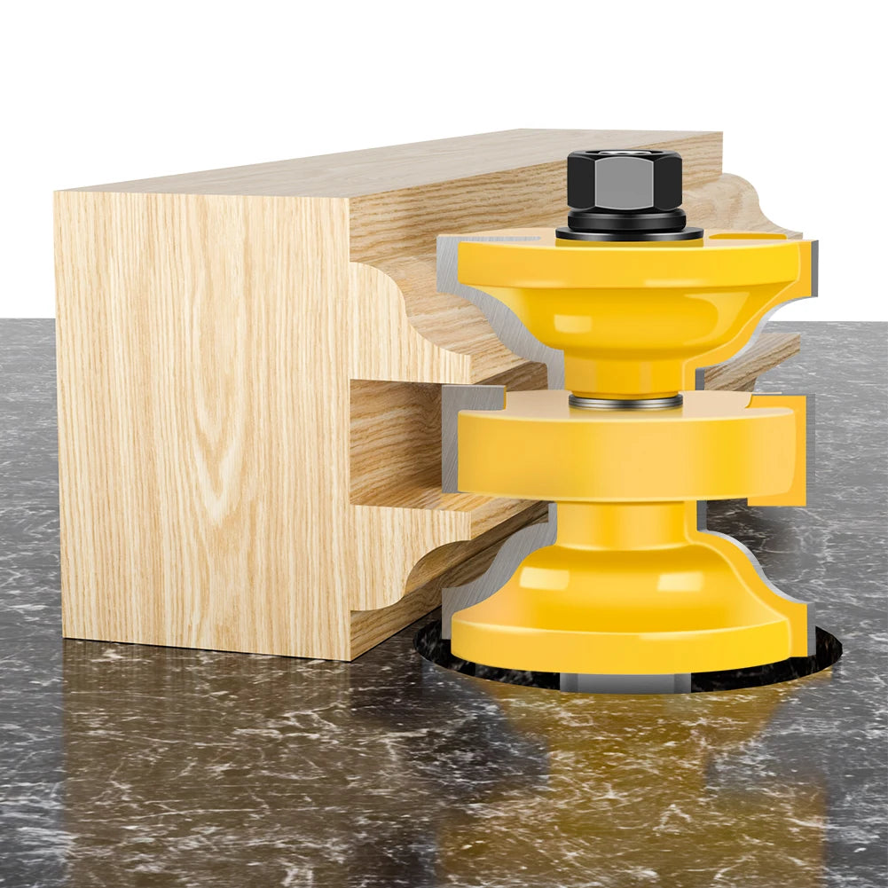 PROMASTERTOOL™ Ogee Matched Interior Door Router Bit Set 1/2" Shank