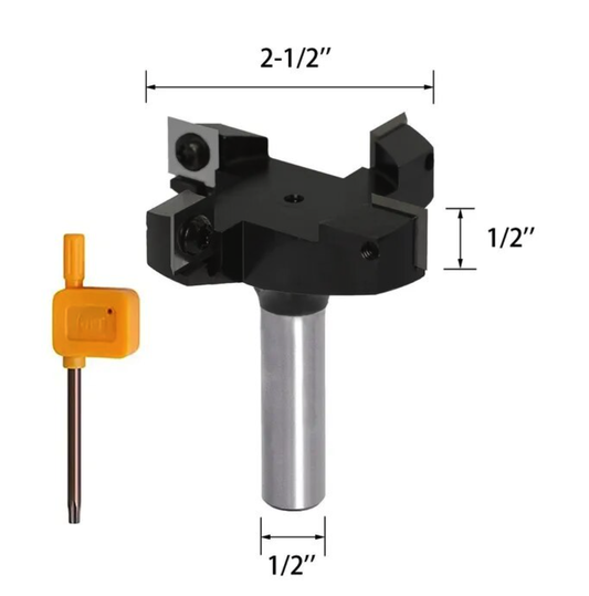 PROMASTERTOOL™  CNC Spoilboard Insert Carbide 4 Wing