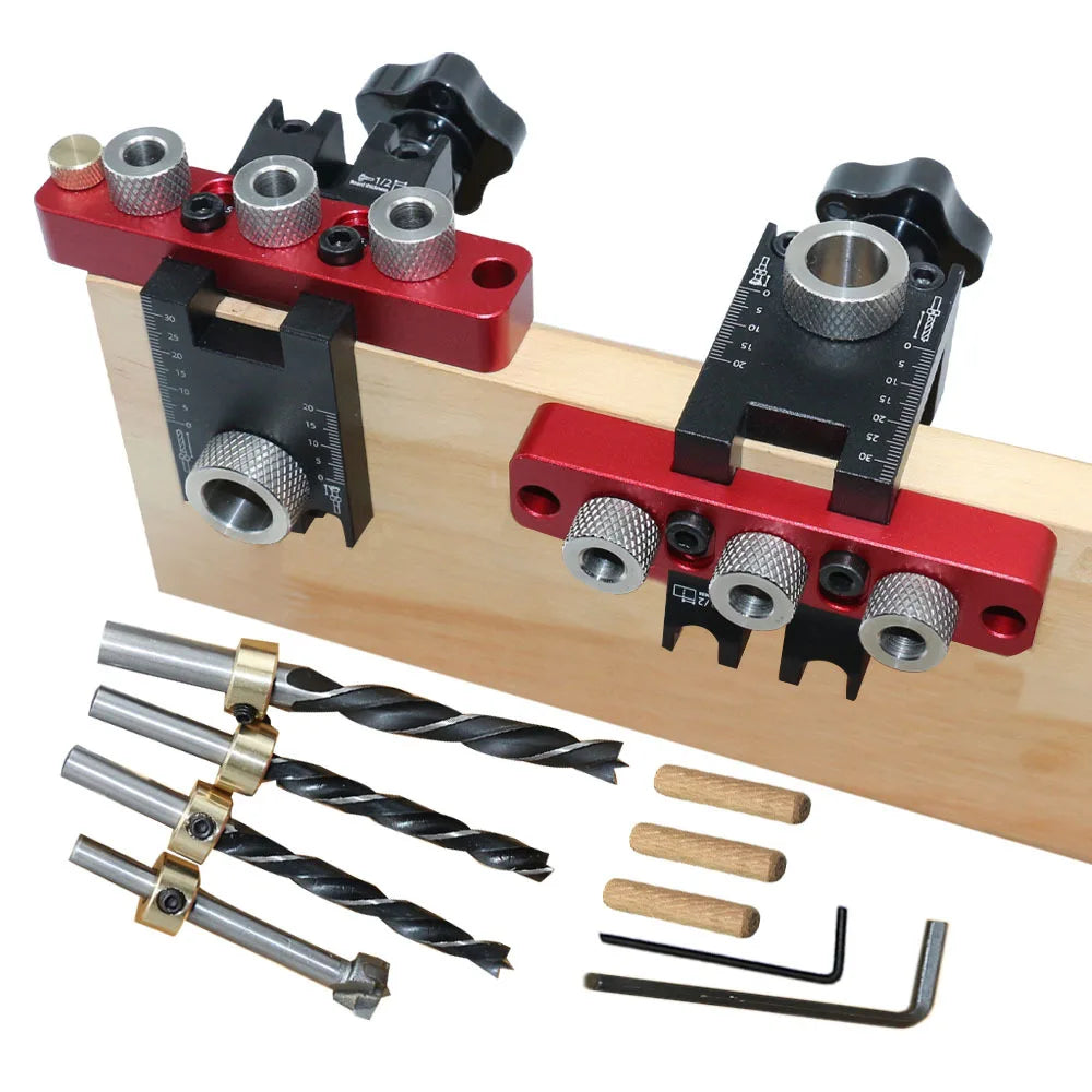 PROMASTERTOOL 3-in-1 dowel jig kit