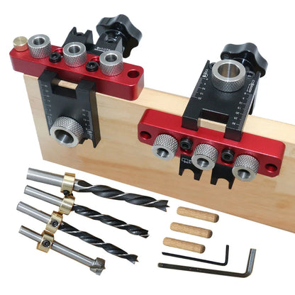 PROMASTERTOOL 3-in-1 dowel jig kit