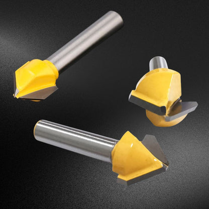 PROMASTERTOOL™ V-Groove Router Bit - 1/4" Shank
