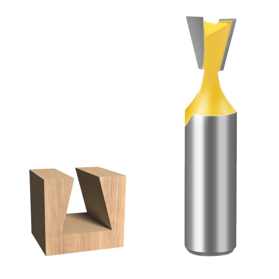 PROMASTERTOOL™ Dovetail Router Bits - 1/2" Shank