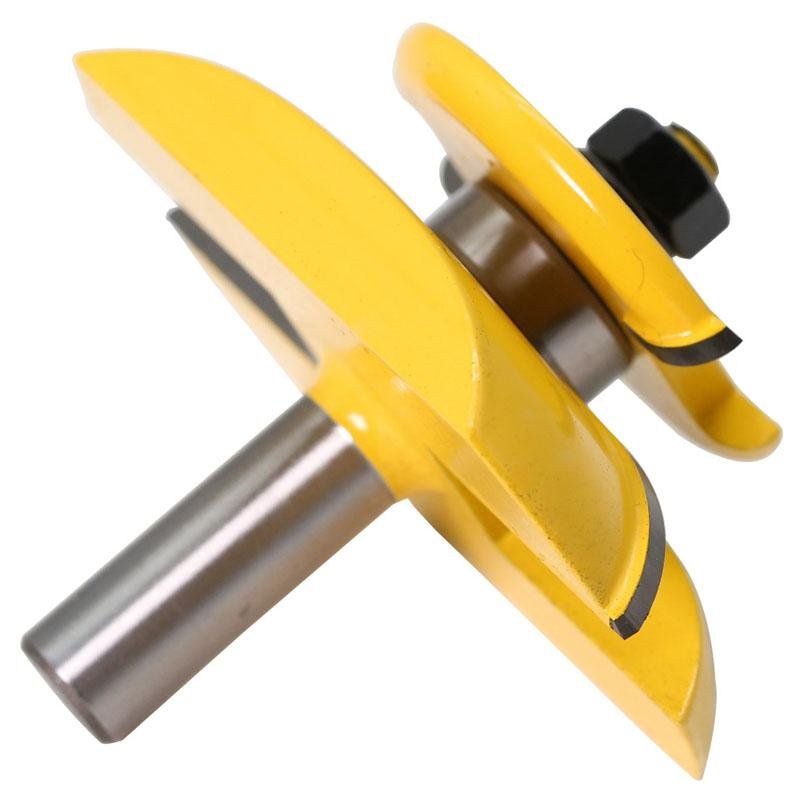 PROMASTERTOOL™ Raised Panel Router Bit - Cove with Backcutter - 1/2" Shank